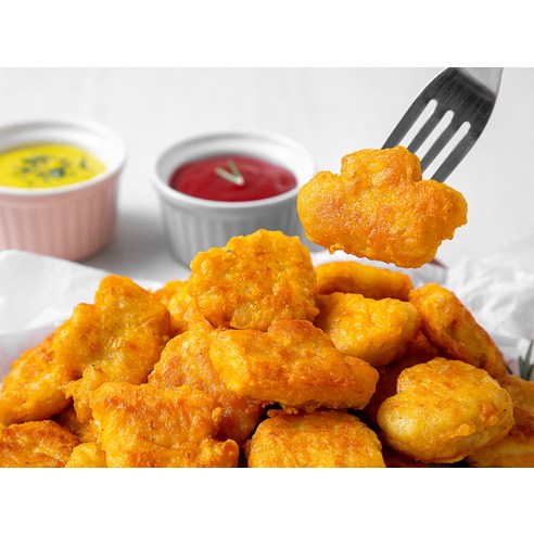 완벽한 치킨 맛의 열정적인 만남