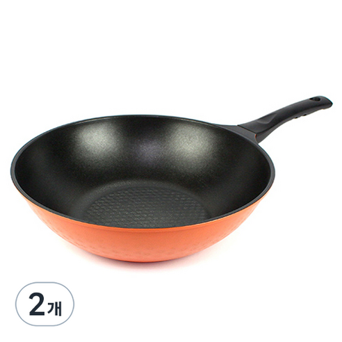 키친아트 국산 뉴본 다이아몬드 궁중팬, 32cm, 2개
