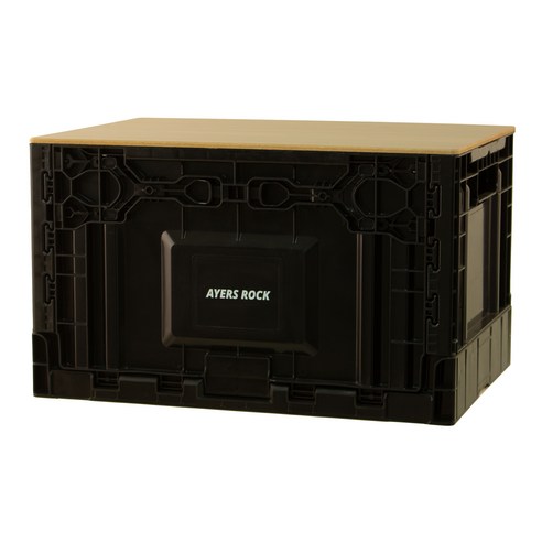 에어즈락 스카이트립 오픈형 폴딩박스, 블랙(박스) + 애쉬(포켓)