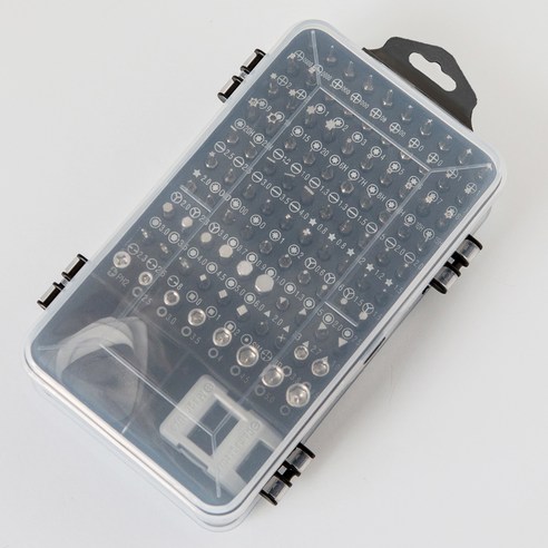 홈어스 다기능 올인원 정밀드라이버 115p 세트, 1세트, 혼합세트