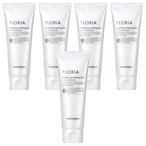 토니모리 플로리아 브라이트닝 필링 젤, 150ml, 5개