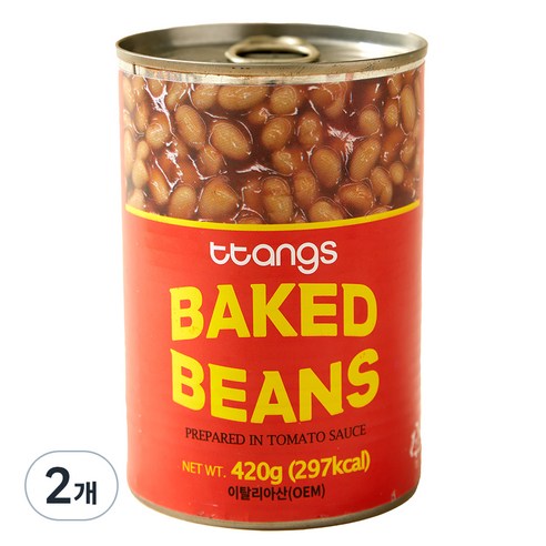 땅스 베이크드빈스, 2개, 420g