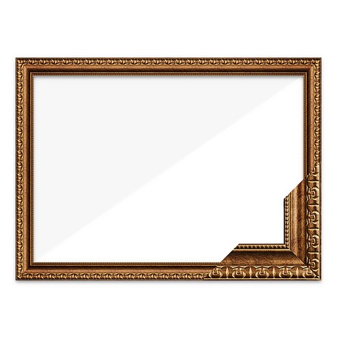 빌리프프레임 고급형 보석십자수 수지액자 30 x 30 cm, 댄디브라운, 1개