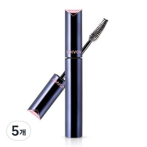 비디보브 아이컷 마스카라 8g, 01 롱앤컬링, 5개