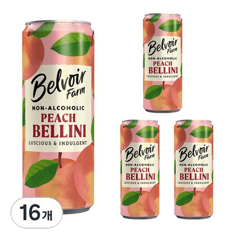 벨부아팜 피치 벨리니, 16개, 250ml