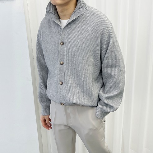 男士 Hachi 開衫 柔軟開衫