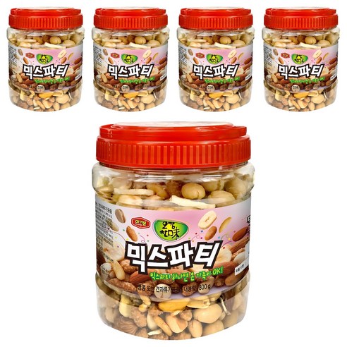 머거본 믹스파티 믹스넛, 800g, 5개