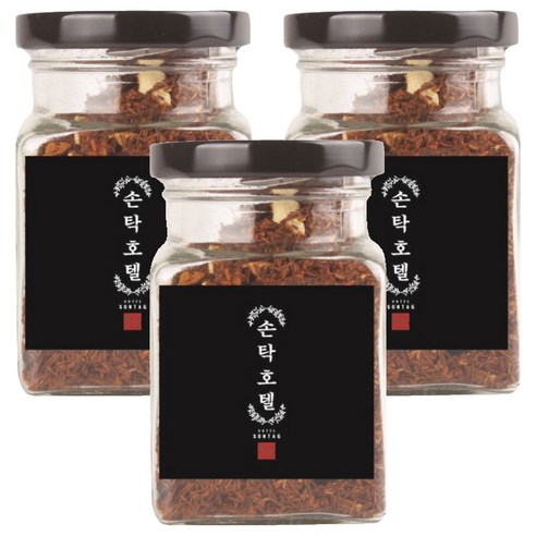 손탁호텔 루이보스오렌지차 보틀 리필, 50g, 1개입, 3개