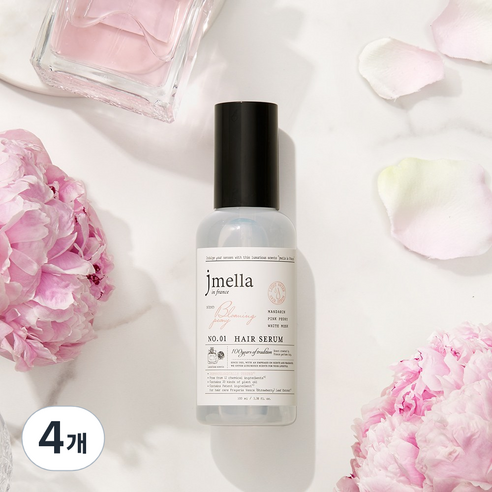 제이멜라 인 프랑스 블루밍 피오니 헤어 세럼, 100ml, 4개