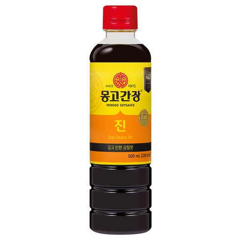 몽고간장 진, 500ml, 1개