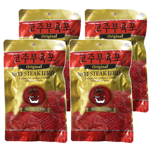 코주부 육포 ORIGINAL, 100g, 4개