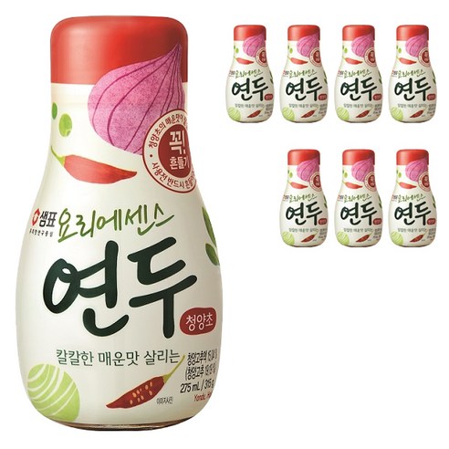 샘표 연두 청양초, 275ml, 8개