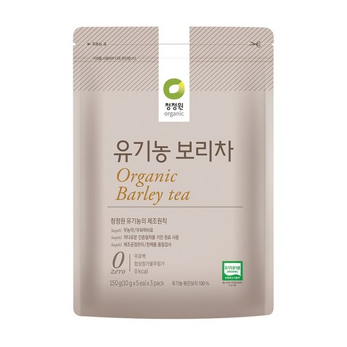 청정원 유기농 보리차, 150g, 1개