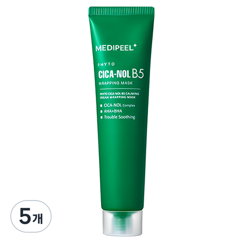 메디필 피토 시카놀 B5 카밍 랩핑 마스크 70ml, 1개입, 5개