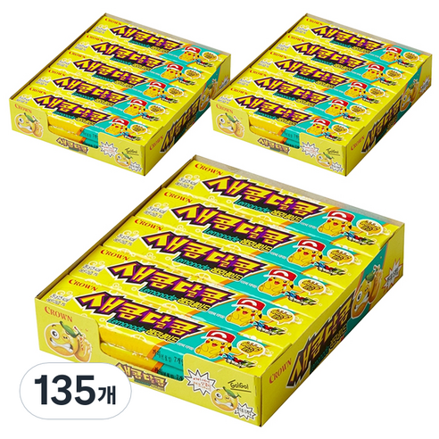 새콤달콤 레모네이드, 29g, 135개