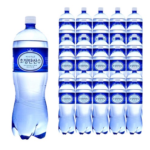 초정탄산수 플레인, 1.5L, 48개