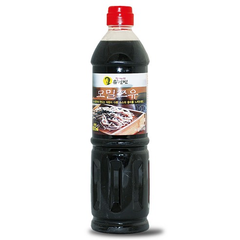 절대미각유경빈 모밀쯔유 소스, 900ml, 1개