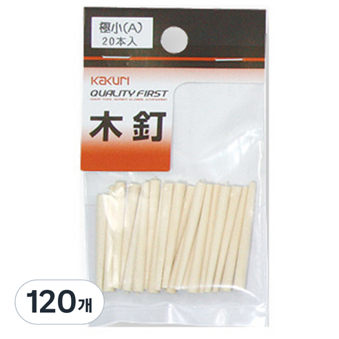 가쿠리 나무못 Extra Small A 35mm 54115, 120개