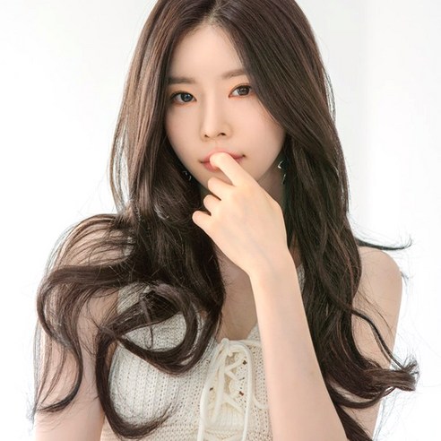 가발나라 여자 형상기억인모 똑딱이 셀프붙임머리 글램루즈웨이브 5피스, 내츄럴다크브라운, 1세트