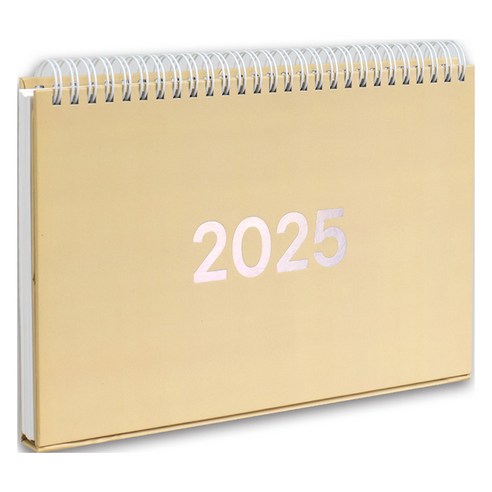 루카랩 2025 플랜더 캘린더 겸 플래너, 옐로우, 1개
