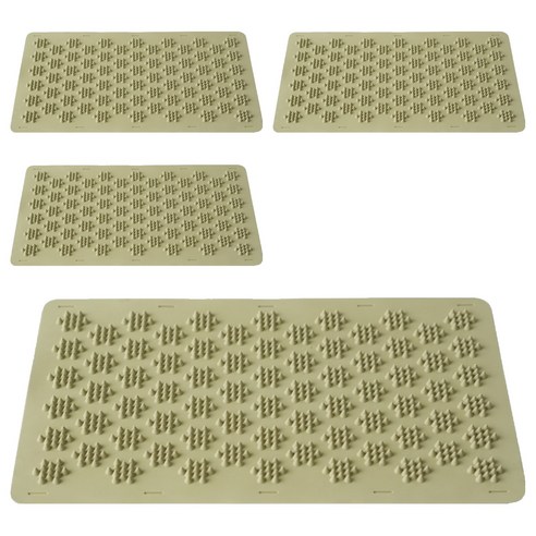 바로스파인 스파크 매트 350 x 540 mm, 4개, 린넨베이지