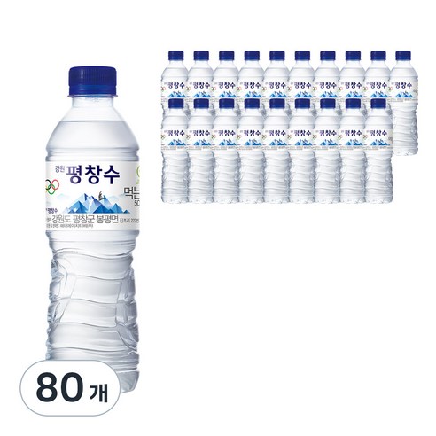 강원 평창수 생수, 2L, 102개