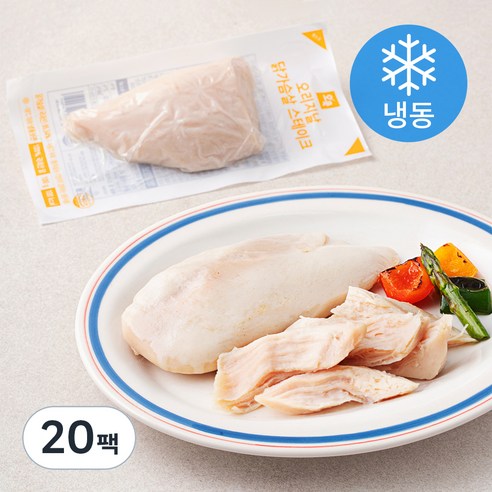 오쿡 오리지날 닭가슴살 스테이크 (냉동), 100g, 20팩