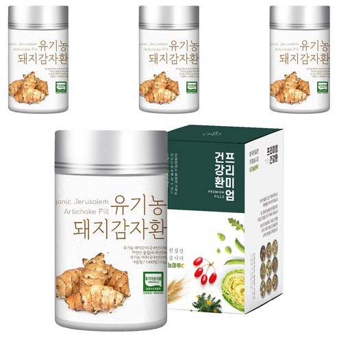 유기농마루 유기농 돼지감자환, 4개, 110g