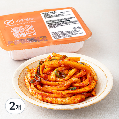 비움 도라지 무침, 150g, 2개