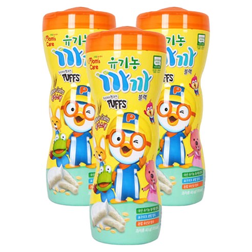 맘스케어 유기농 까까, 블랙, 43g, 3개