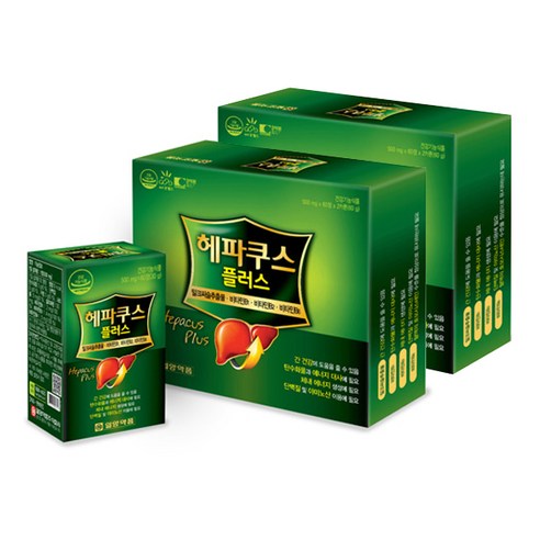 일양약품 헤파쿠스 플러스, 60정, 4개입