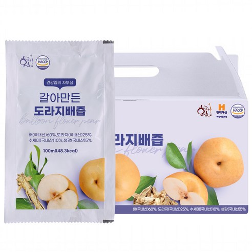 갈아만든 도라지배즙 어른용, 5000ml, 1개