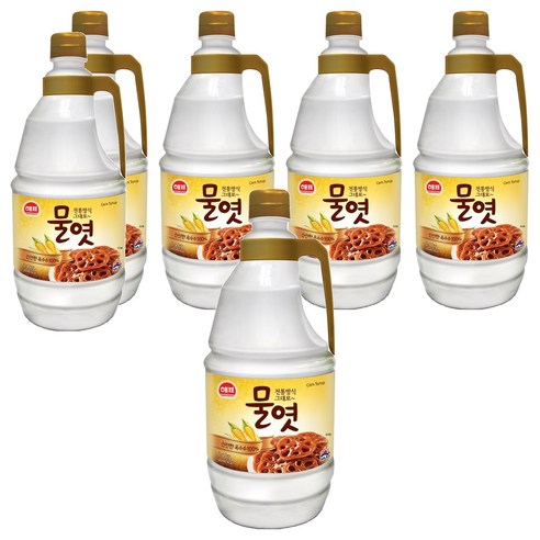 해표 물엿, 2.4kg, 6개