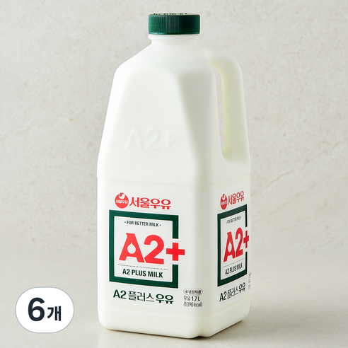 서울우유 A2플러스 우유, 6개, 1.7L