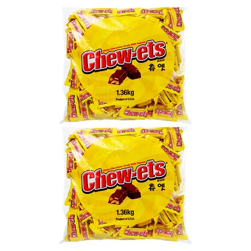 츄엣 미니초코바, 1.36kg, 2개