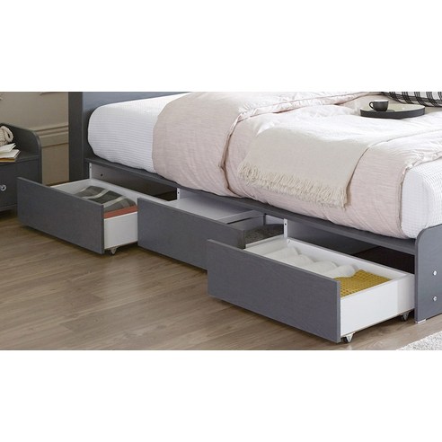 수납과 편안함이 어우러진 꿈의 침대