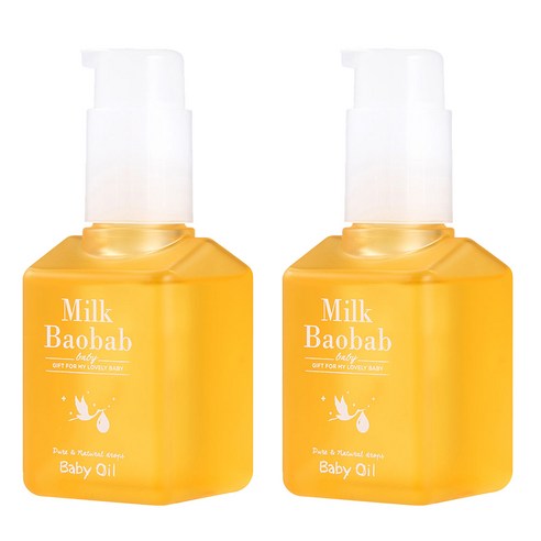 밀크바오밥 베이비 오일, 100ml, 2개