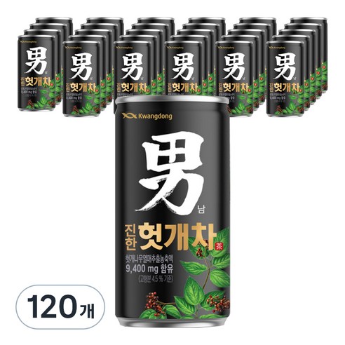 광동 진한 헛개차, 180ml, 120개