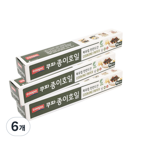 쿠파 종이호일 33cmx20m, 20m, 1개입, 6개