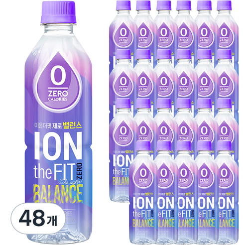 이온더핏 제로 밸런스 음료, 48개, 500ml