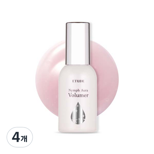 에뛰드 님프 광채 볼류머 메이크업 베이스 24g, 3호 투명한 물광채, 4개