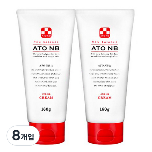 아토엔비 유아 크림, 160g, 8개