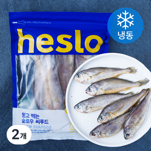 해슬로 국내산 참조기 (냉동), 420g(6마리), 2개