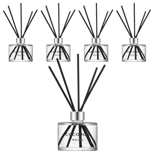 코코도르 퍼퓸 디퓨저, 화이트머스크, 200ml, 5개