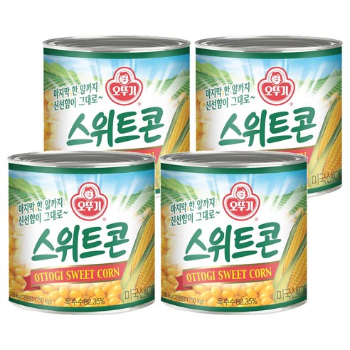 오뚜기 스위트콘 2.12kg, 2.126kg, 4개