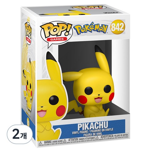 Funko 팝 포켓몬스터 S7 피카츄 피규어 56307, 2개