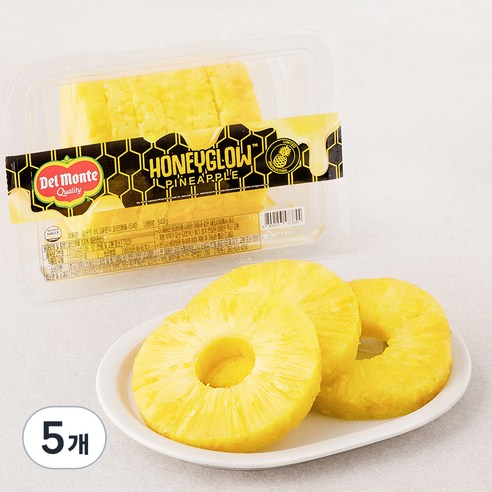 델몬트 허니글로우 파인애플, 540g, 5개