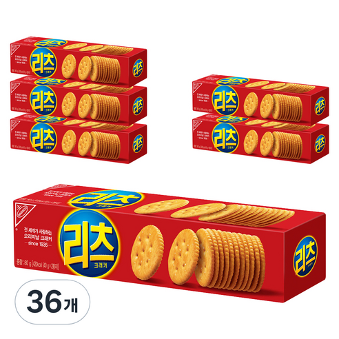 리츠 크래커, 80g, 36개