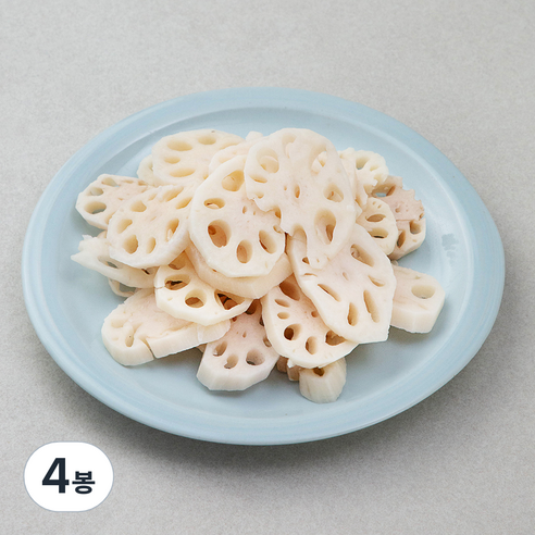국내산 연근채, 500g, 4봉