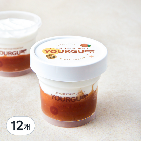 유얼거트 애플시나몬 그릭요거트, 130g, 2개입, 6개